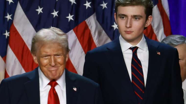 how tall is barron trump